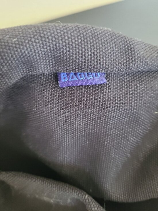 Baggu Canvas Backpack Black